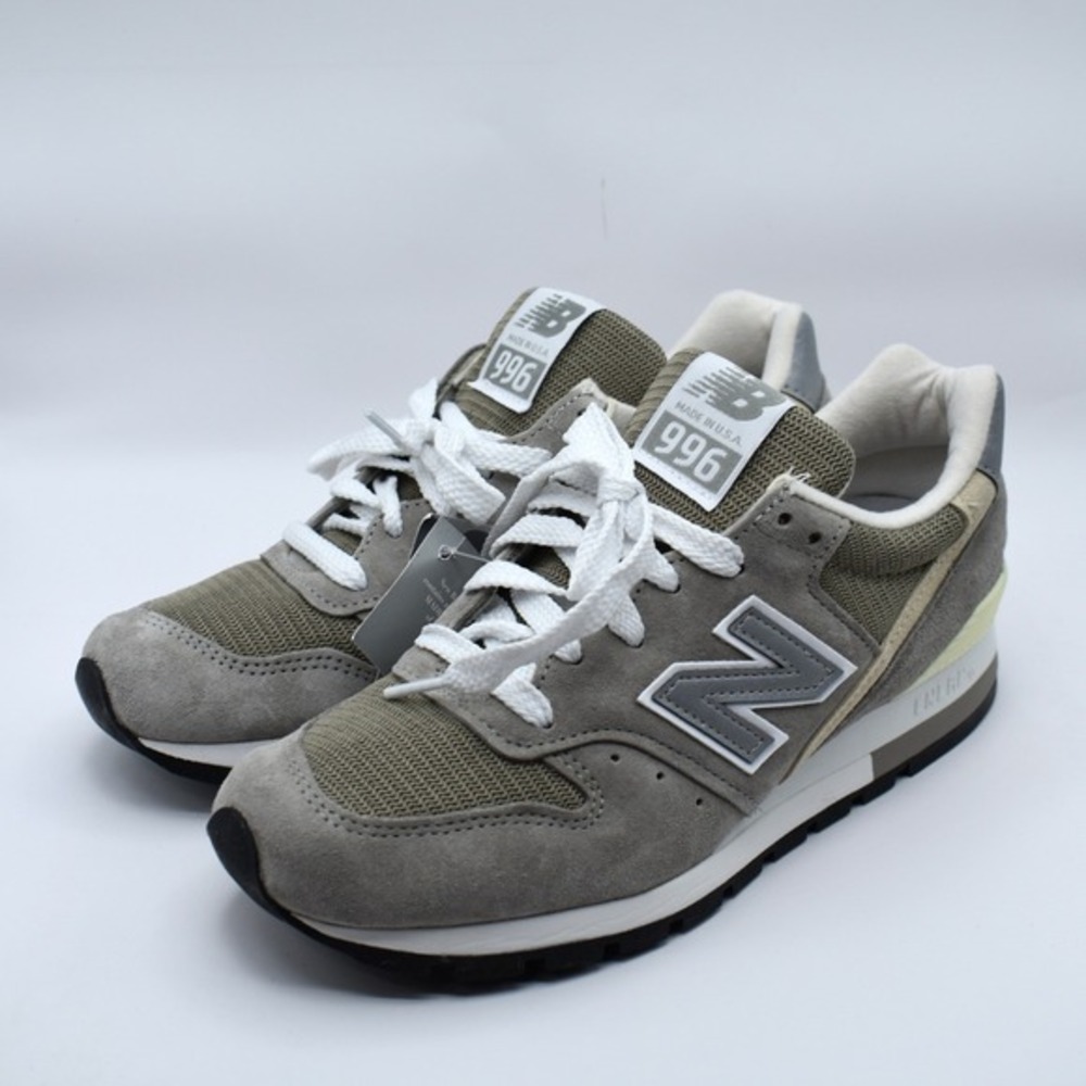 New Balance 996 Made in USA MIUSA Suede Sneakers Size M 7.5 / W 9 Grey U996GR